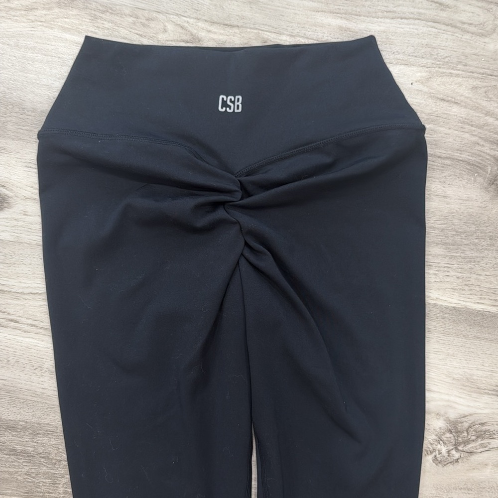 CSB Serenity black scrunch leggings | M
